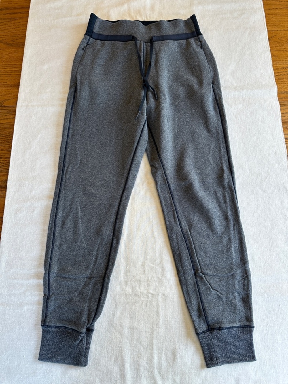 Lululemon Cool & Collected Jogger Heathered Speckled True Navy 4